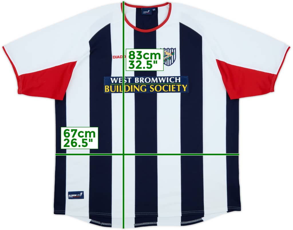 2003-04 West Brom Home Shirt - 9/10 - (3XL)