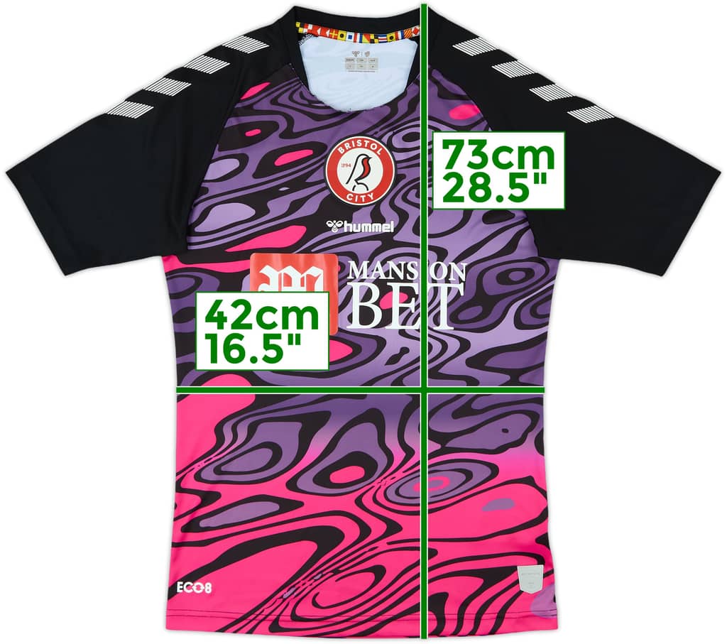 2021-22 Bristol City GK S/S Shirt - 7/10 (S)