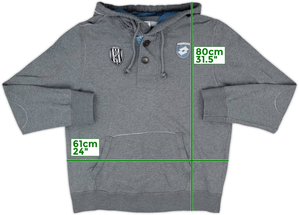 2016-17 Cesena Lotto Hooded Sweat Top - 8/10 - (XXL)