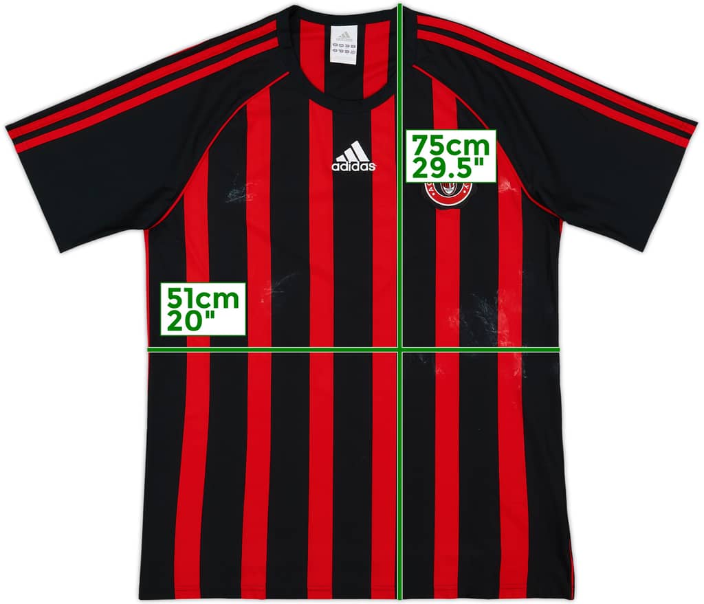 2006-07 AC Milan Academy adidas Training Shirt - 5/10 - (M)