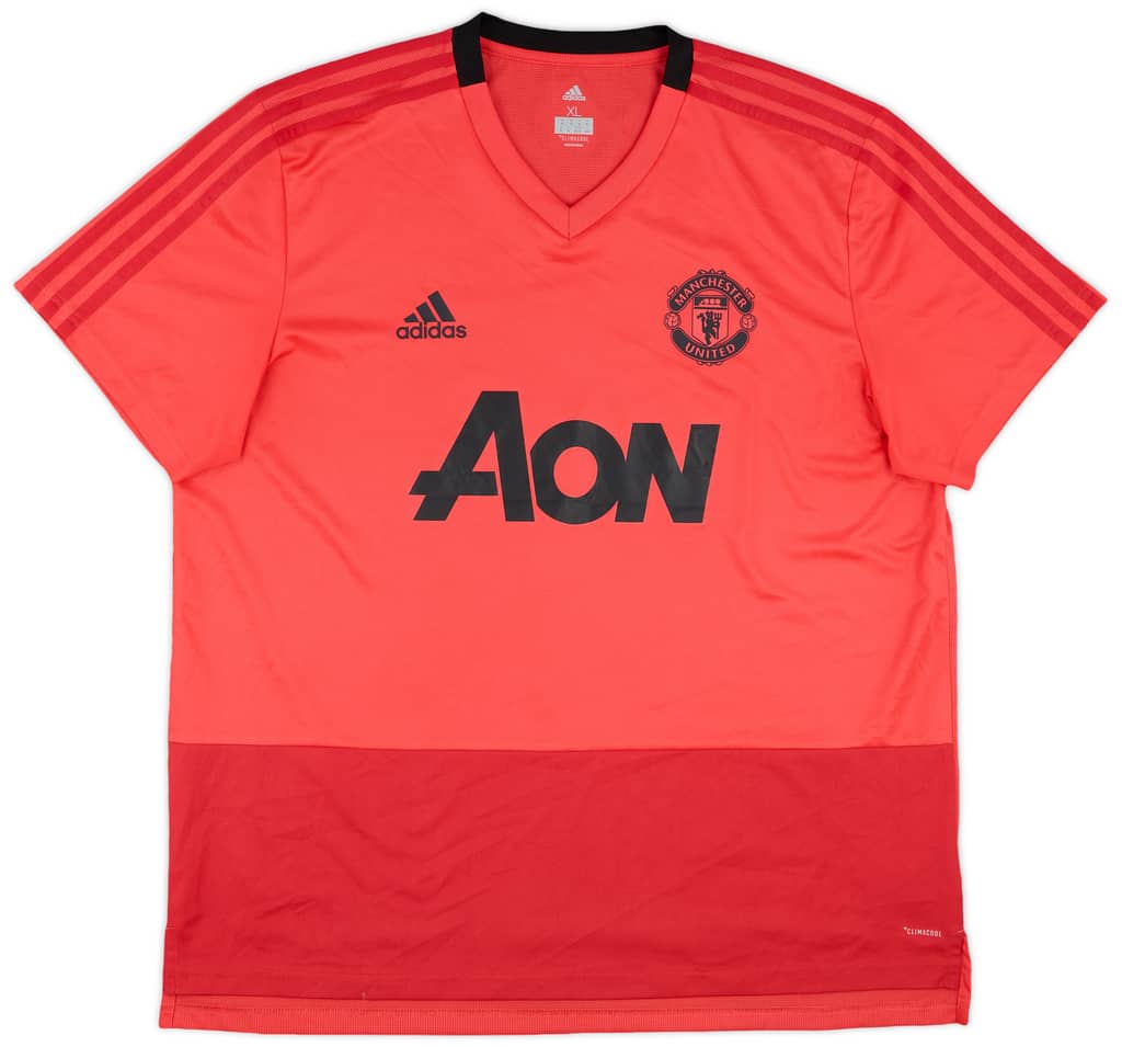 2018-19 Manchester United adidas Training Shirt - 8/10 - (XL)