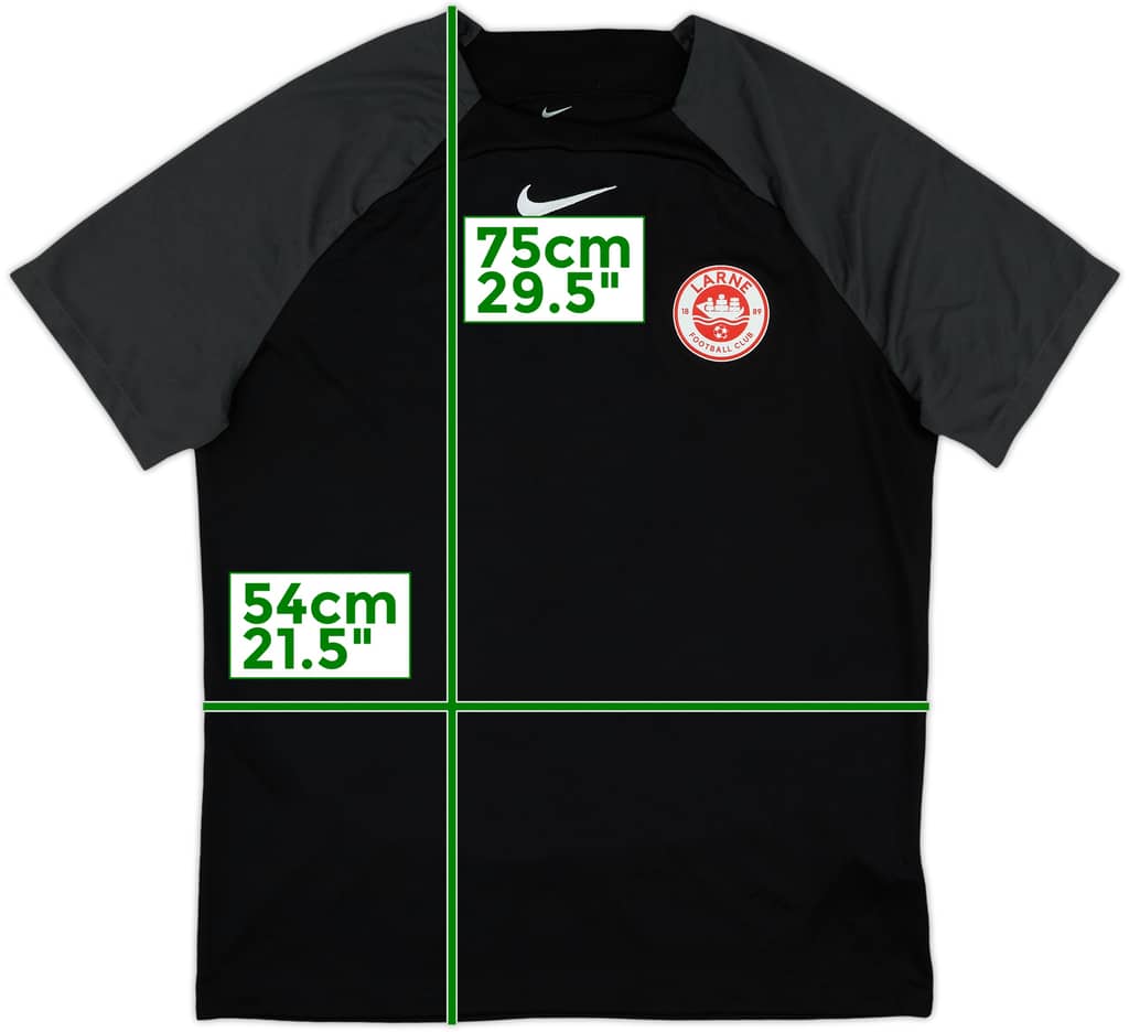 2022-23 Larne Nike Training Shirt - 9/10 - (XL)