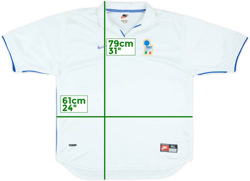 1997-98 Italy Away Shirt - 5/10 - (XL)