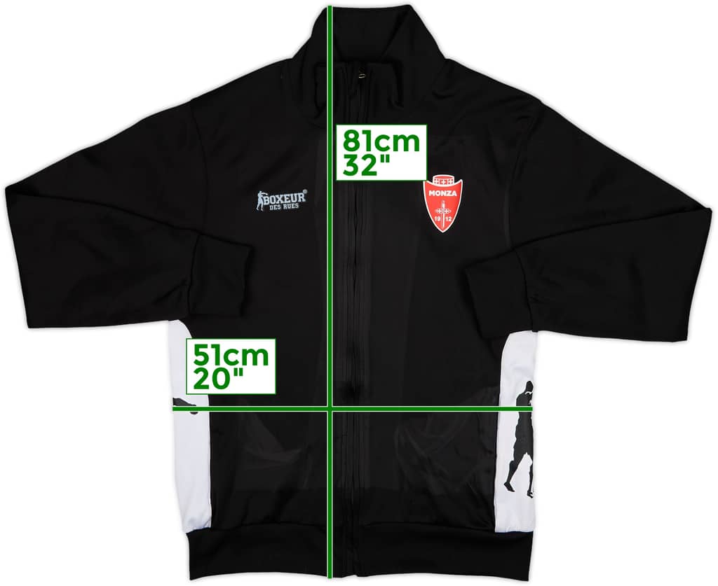 2018-19 AC Monza Boxeur Des Rues Track Jacket - 7/10 - (3XL)
