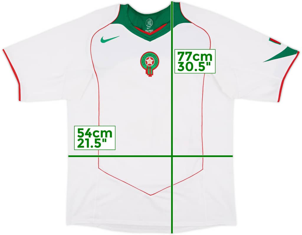 2004-06 Morocco Away Shirt - 9/10 - (L)