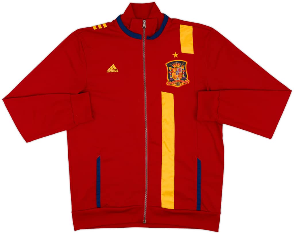 2012-13 Spain adidas Track Jacket - 9/10 - (L)