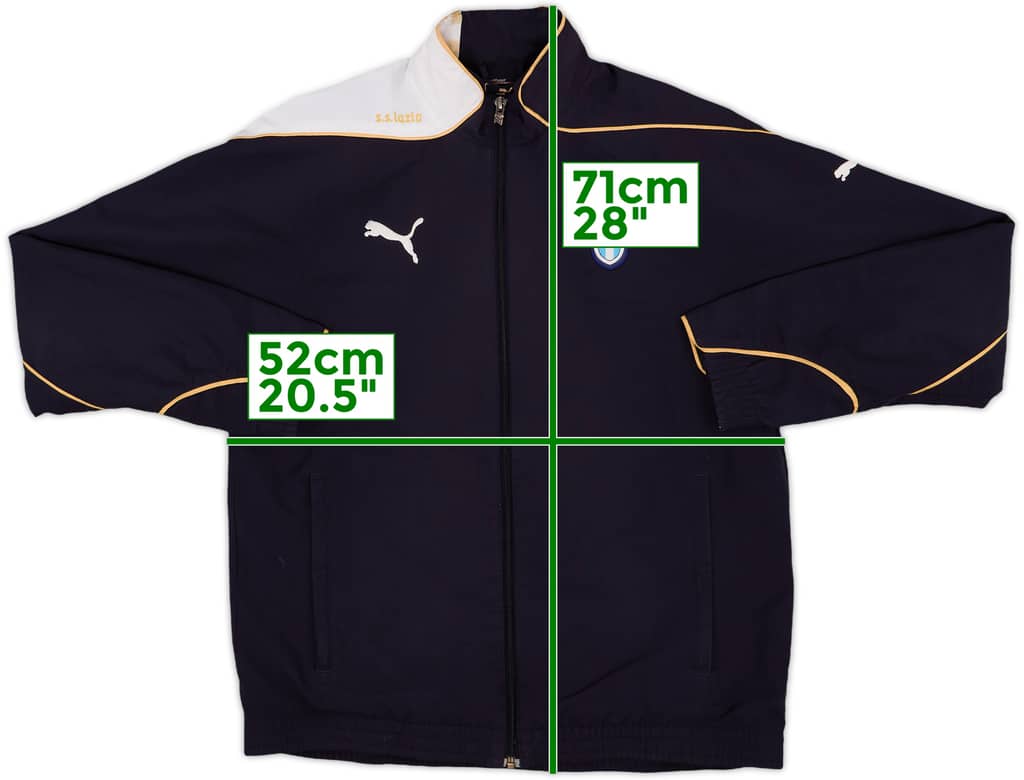 2007-08 Lazio Puma Track Jacket - 7/10 - (XL.Boys)