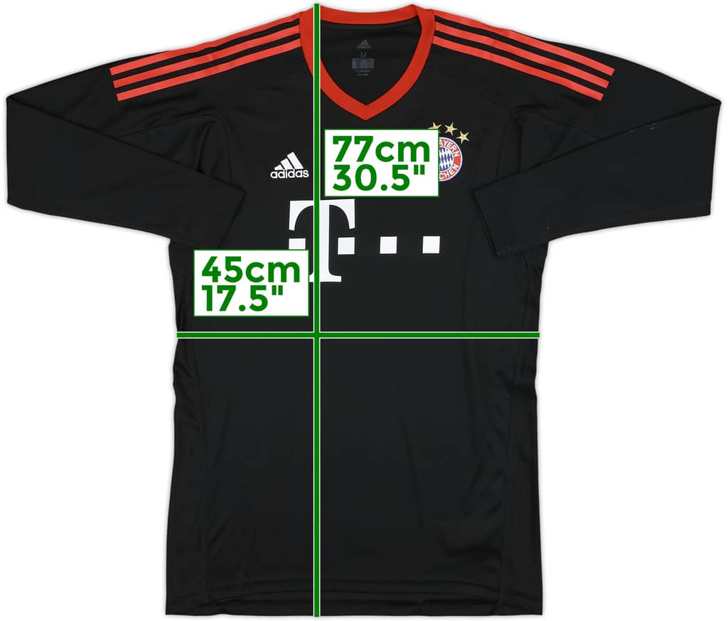 2017-18 Bayern Munich Authentic GK Shirt - 9/10 - (M)