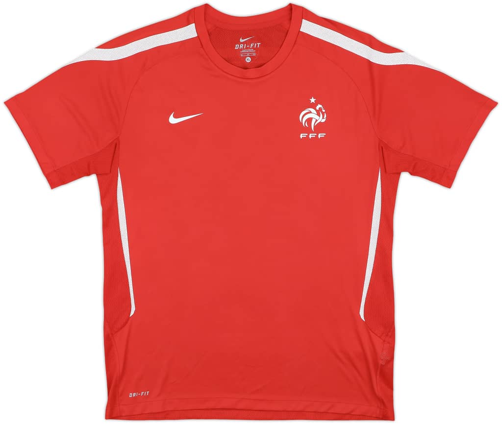 2011-12 France Nike Training Shirt - 9/10 - (XL)