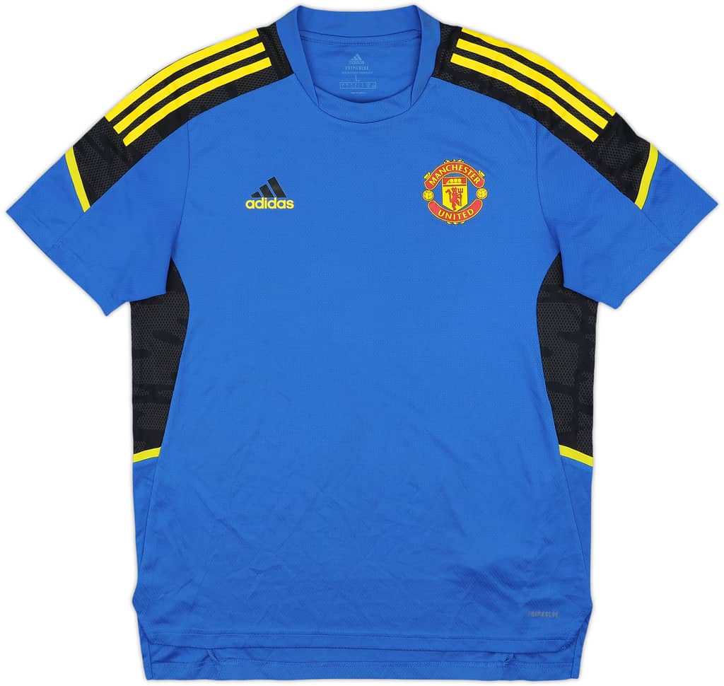 2021-22 Manchester United adidas Training Shirt - 8/10 - (L)