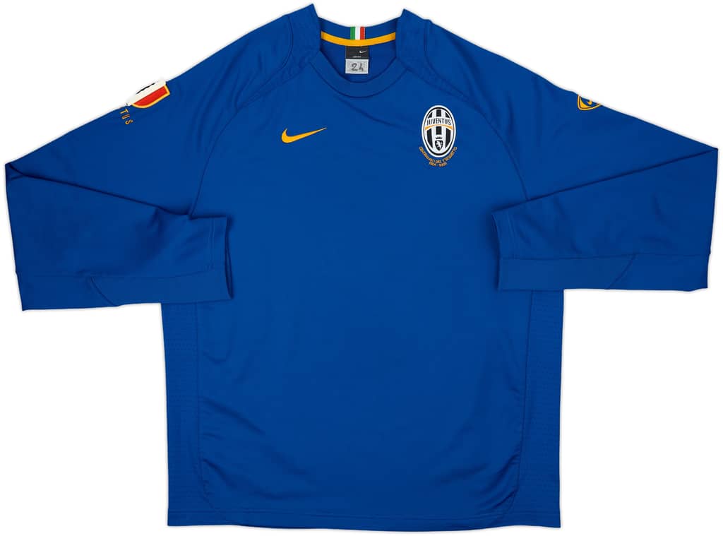 2005-06 Juventus Nike Centenary Sweat Top - 8/10 - (L)