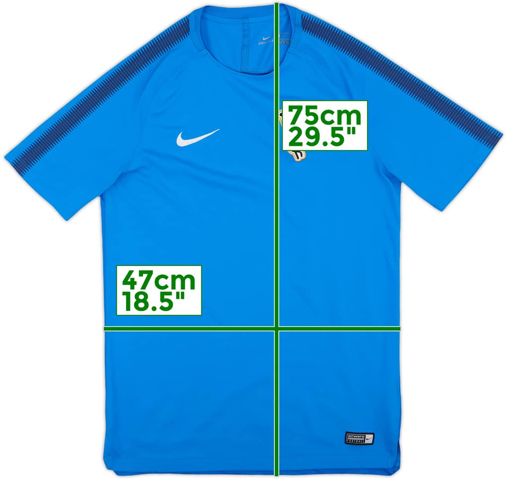 2017-18 Hertha Berlin Nike Training Shirt - 10/10 - (M)