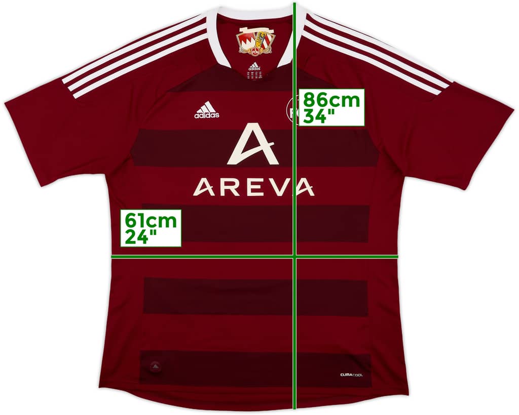 2011-12 Nurnberg Home Shirt - 6/10 - (XXL)