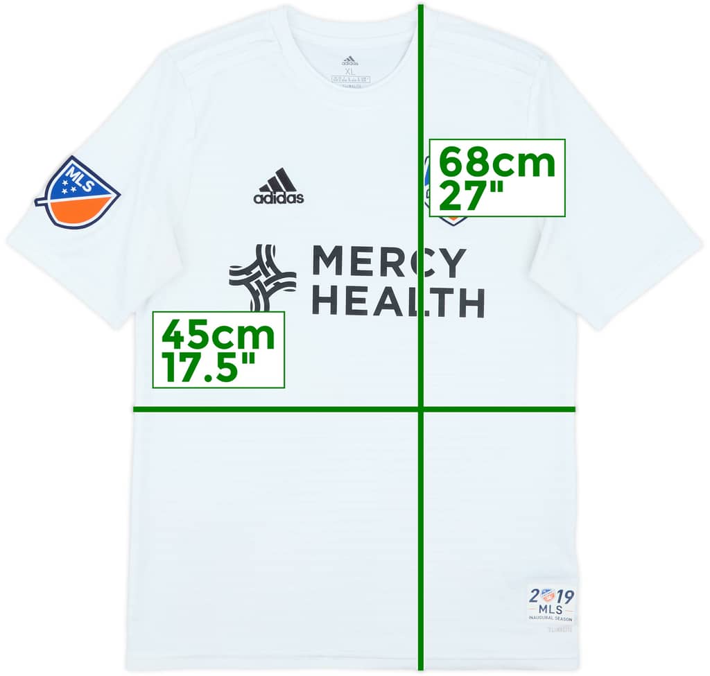 2019 FC Cincinnati Away Shirt - 8/10 - (XL.Boys)