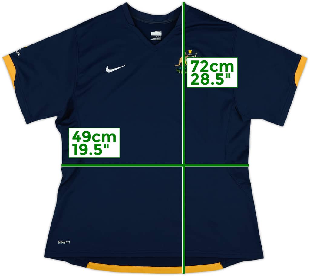 2006-08 Australia Away Shirt - 10/10 - (Women's XL)