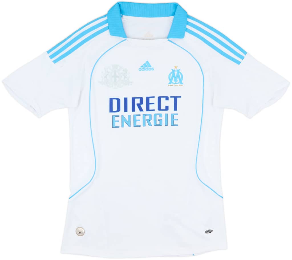 2008-09 Olympique Marseille Home Shirt - 7/10 - (Women's S)