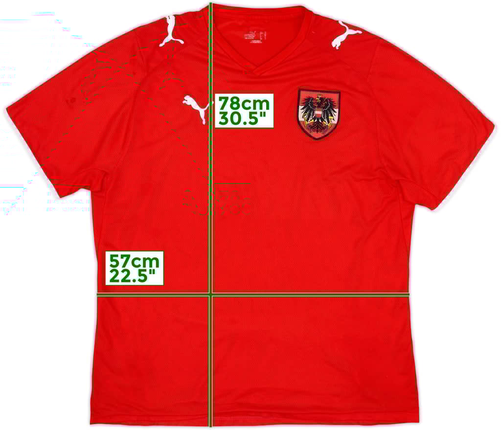 2008-09 Austria Home Shirt - 4/10 - (L)