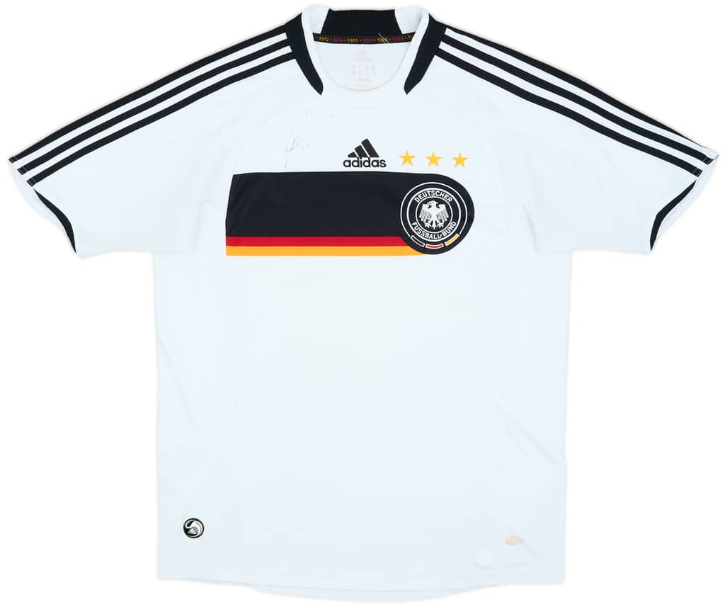 2008-09 Germany Signed Home Shirt - 8/10 - (XL.Boys)