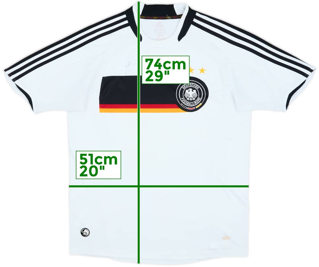 2008-09 Germany Signed Home Shirt - 8/10 - (XL.Boys)