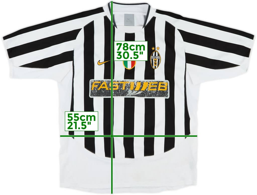 2003-04 Juventus Home Shirt - 5/10 - (L)