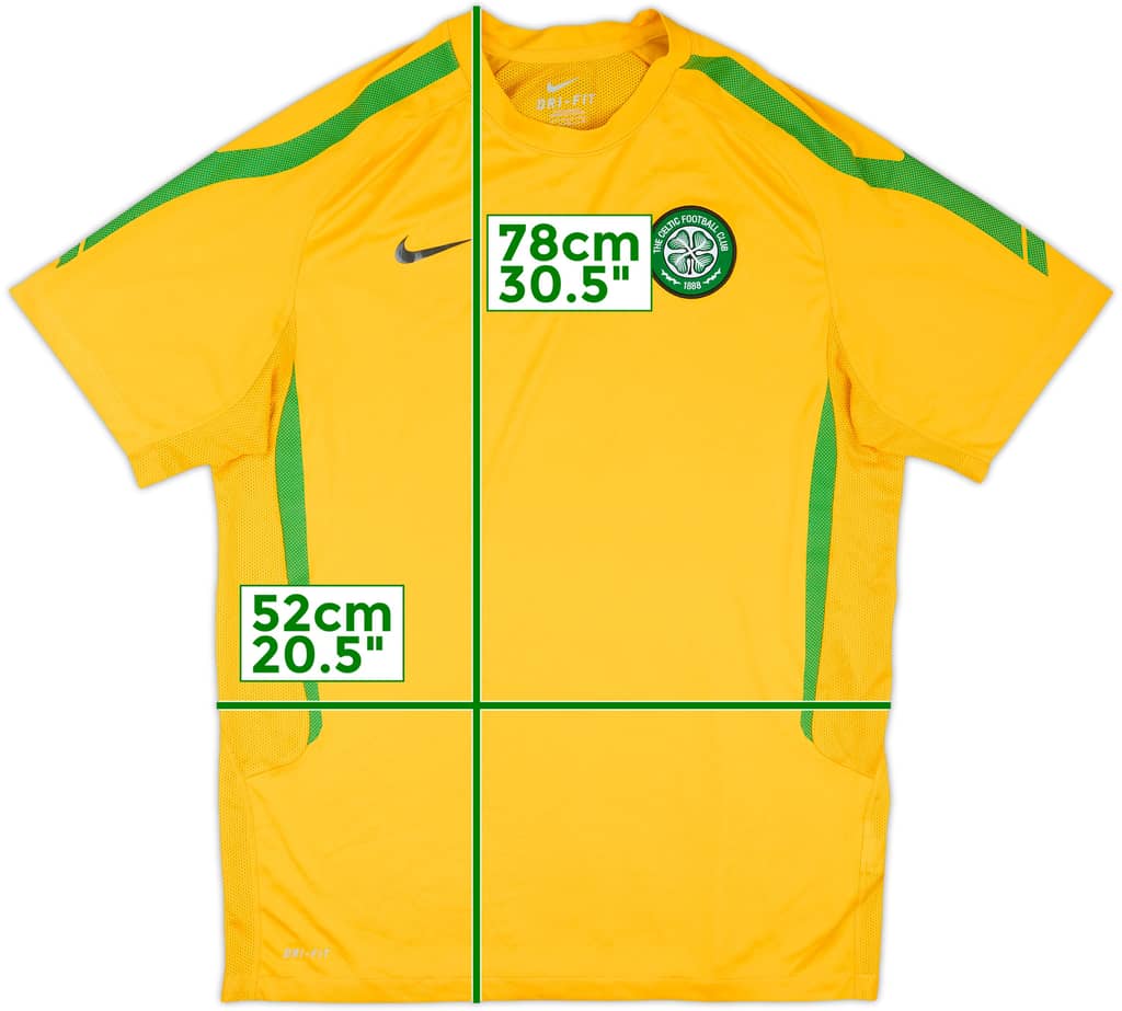 2010-11 Celtic Nike Training Shirt - 7/10 - (L)