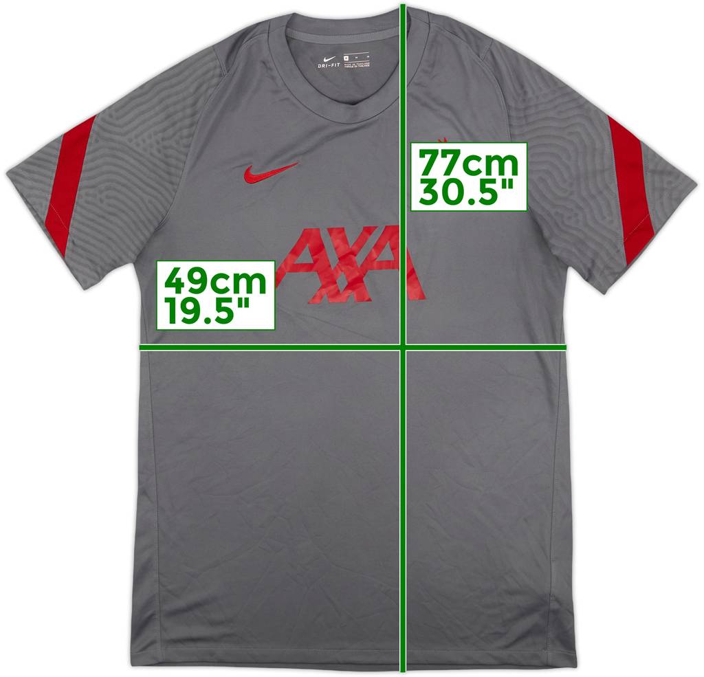 2020-21 Liverpool Nike Training Shirt - 9/10 - (M)
