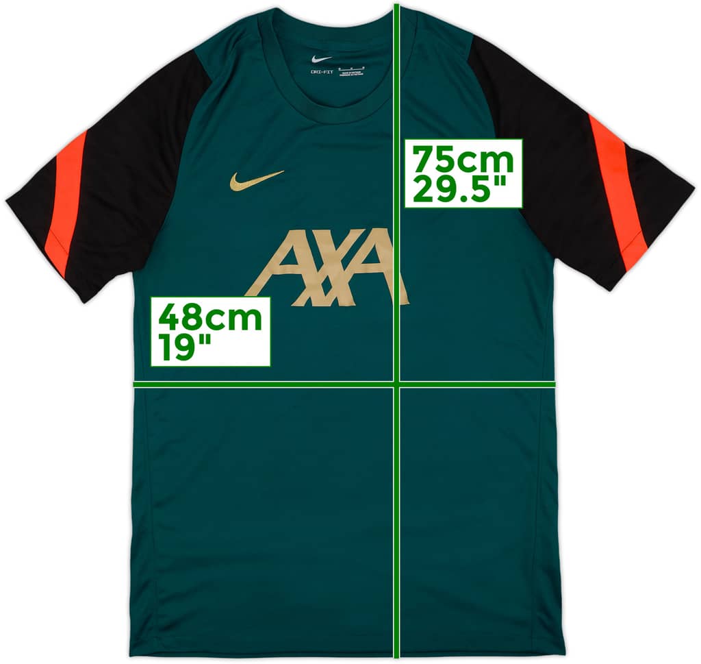 2022-23 Liverpool Nike Training Shirt - 10/10 - (M)