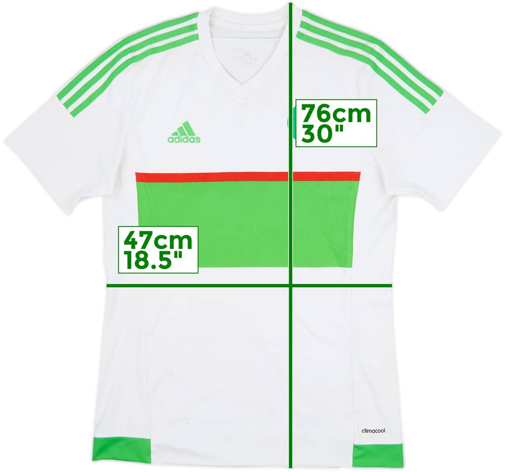 2016-17 Algeria Home Shirt - 6/10 - (M)