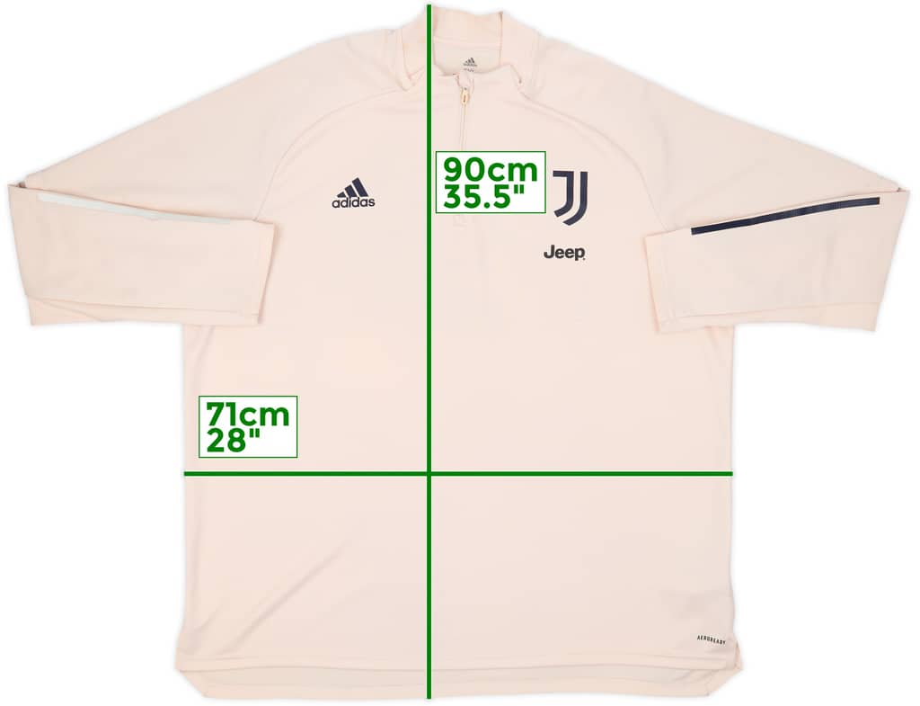 2020-21 Juventus adidas 1/4 Zip Drill Top - 7/10 - (3XL)