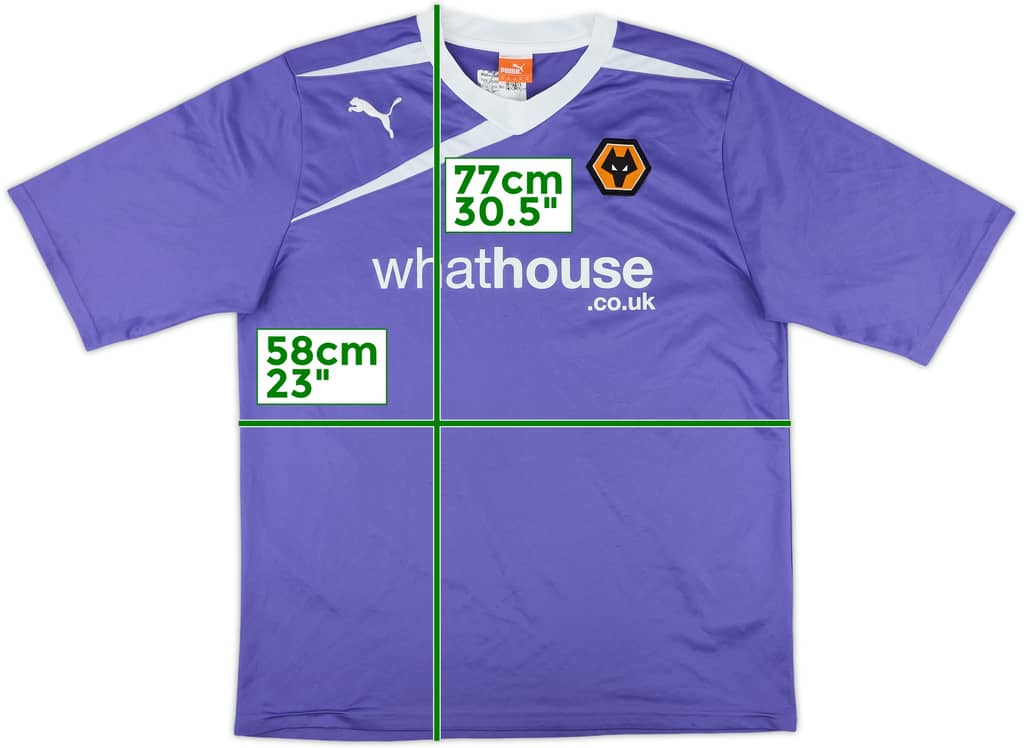 2013-14 Wolves Away Shirt - 8/10 - (XL)