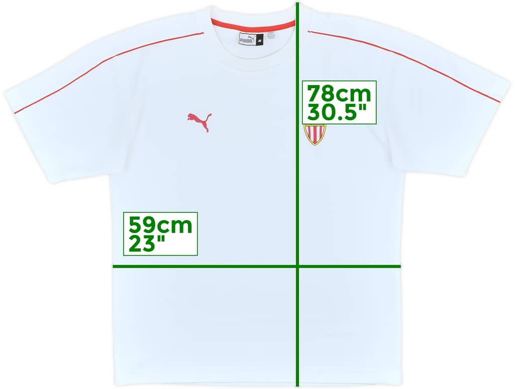 2005-06 Monaco Puma Training Shirt - 7/10 - (M)