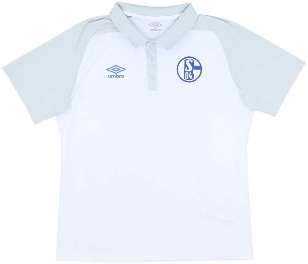 2018-19 Schalke Umbro Polo Shirt - 8/10 - (L)
