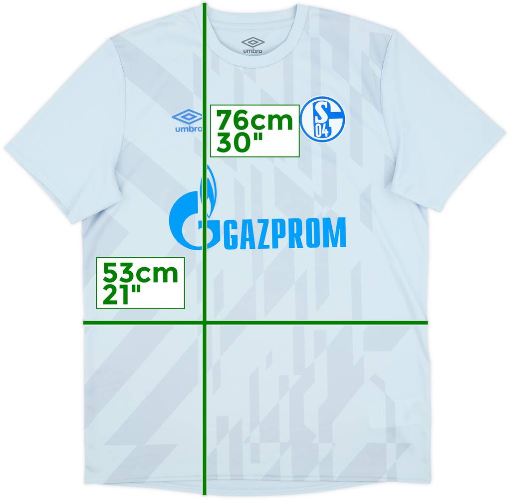 2019-20 Schalke Umbro Training Shirt - 10/10 - (L)