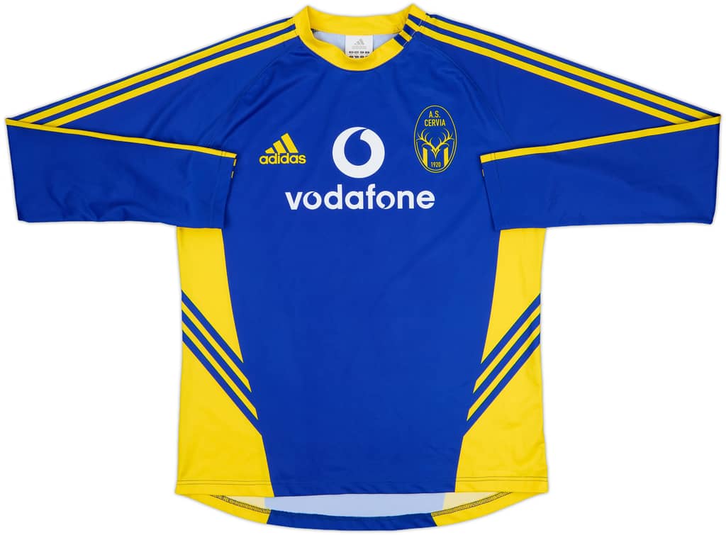 2004-05 AS Cervia Home L/S Shirt - 9/10 - (XL)