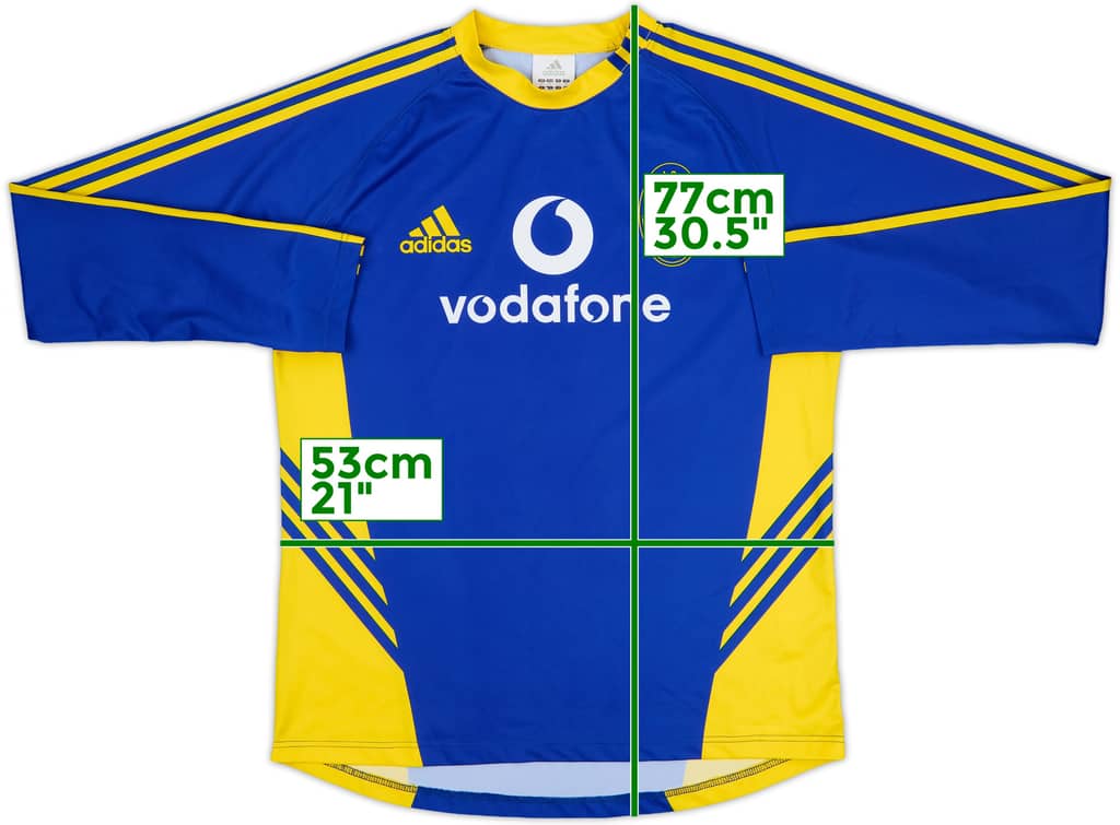 2004-05 AS Cervia Home L/S Shirt - 9/10 - (XL)