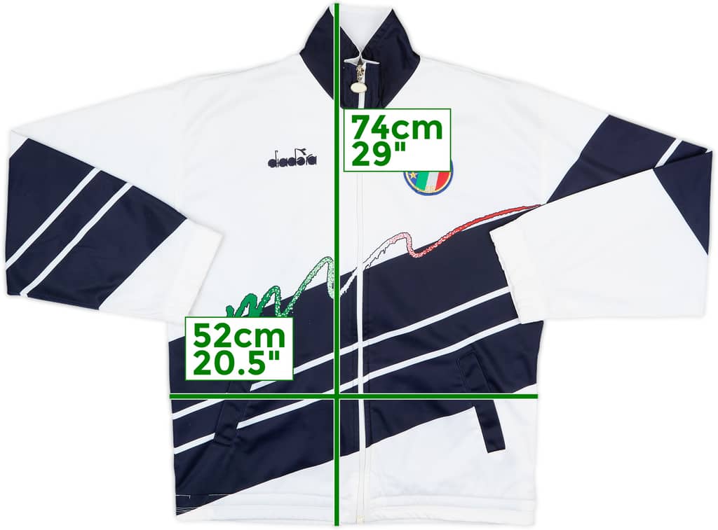 1990 Italy Diadora Track Jacket - 5/10 - (XL)