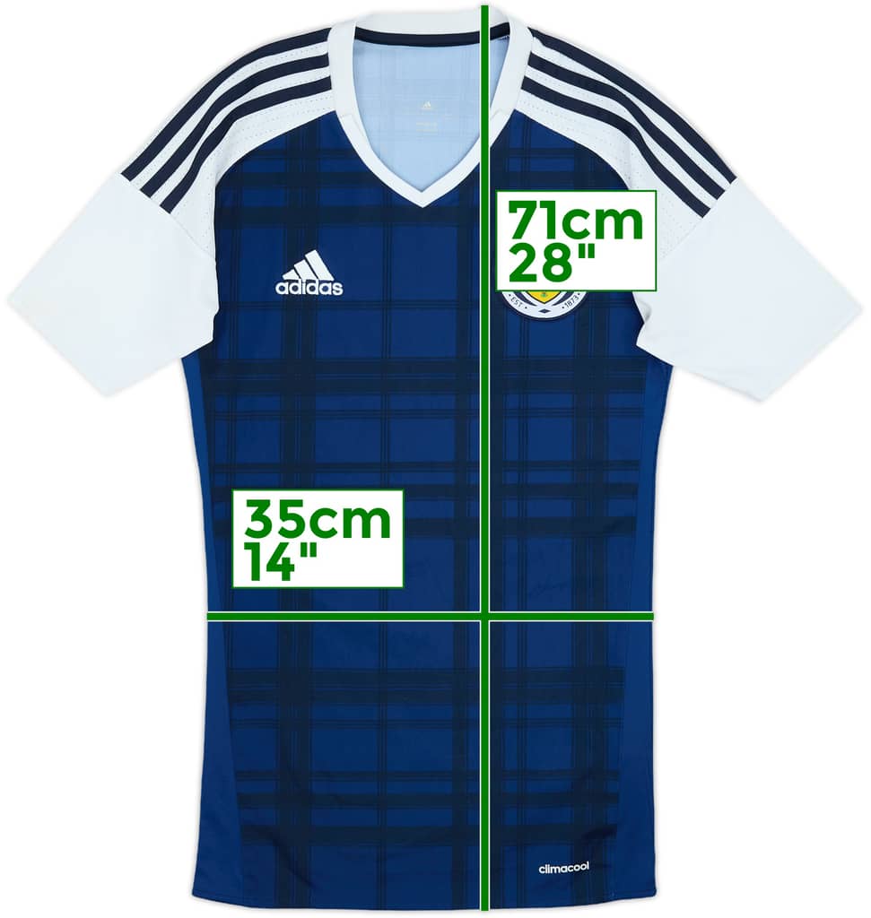 2015-17 Scotland Home Shirt - 8/10 - (S)