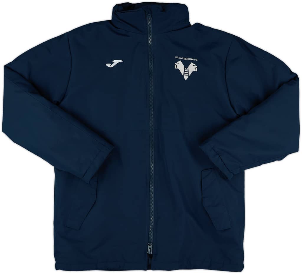 2023-24 Hellas Verona Joma Padded Bench Coat - 10/10 - (S)