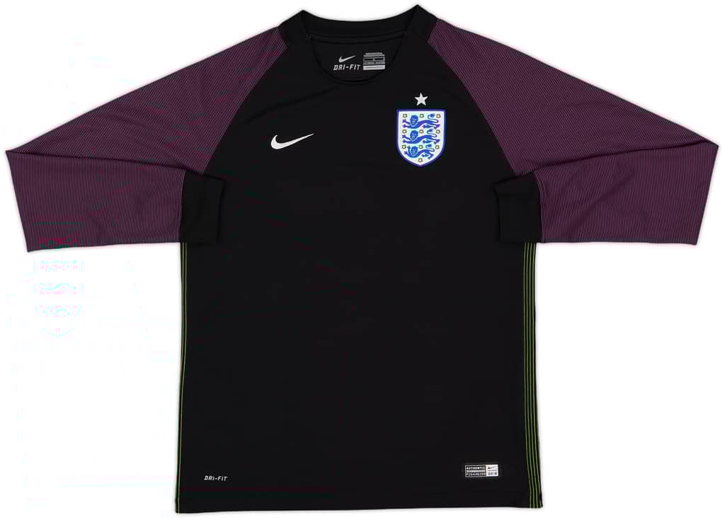 2016-18 England GK Shirt - 9/10 - (L.Boys)