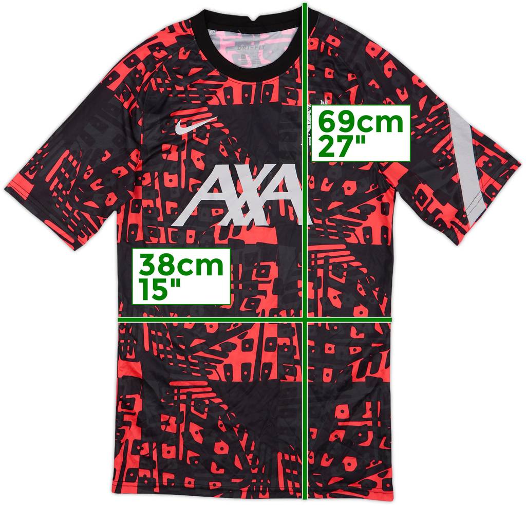 2020-21 Liverpool Nike Training Shirt - 7/10 - (XS)