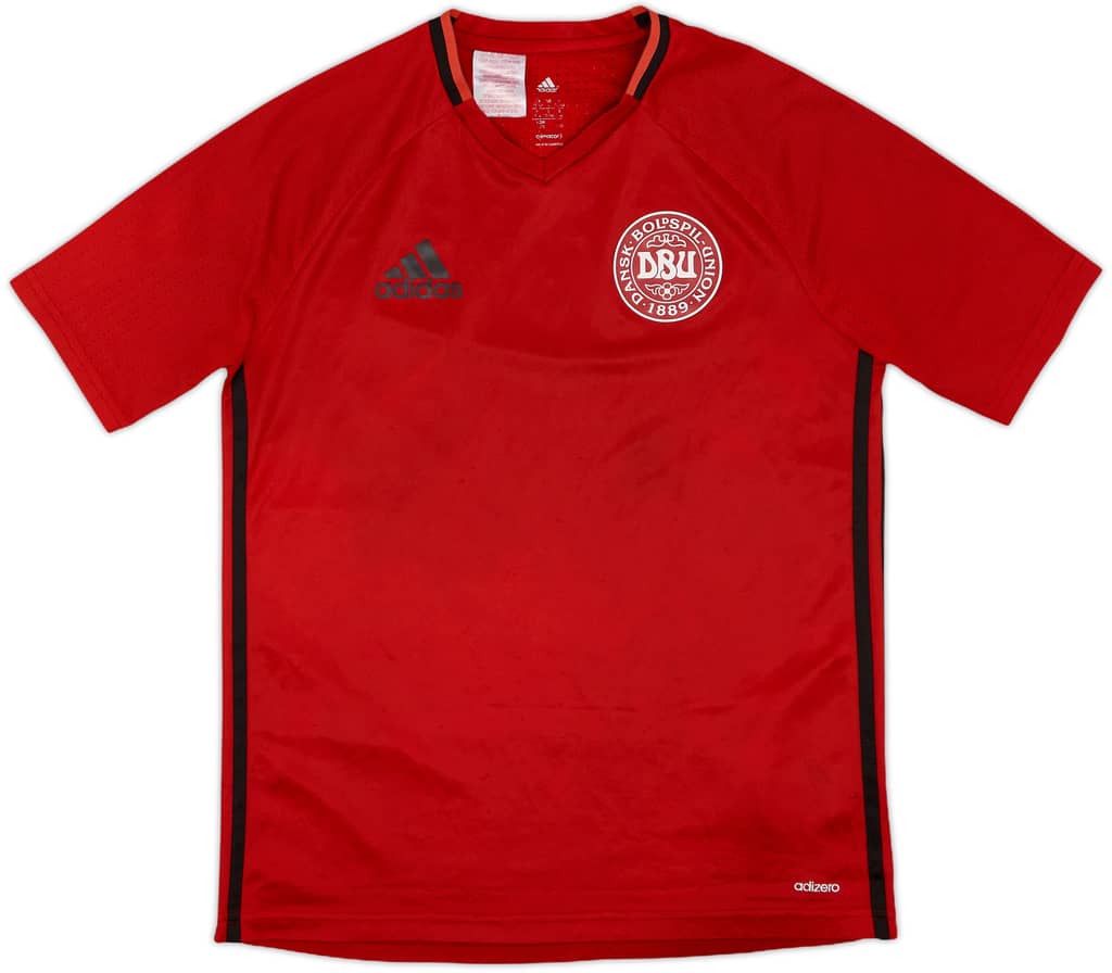 2015-16 Denmark adidas Training Shirt - 6/10 - (L.Boys)