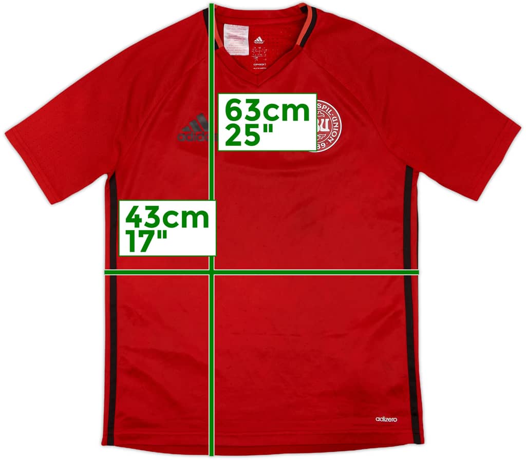 2015-16 Denmark adidas Training Shirt - 6/10 - (L.Boys)