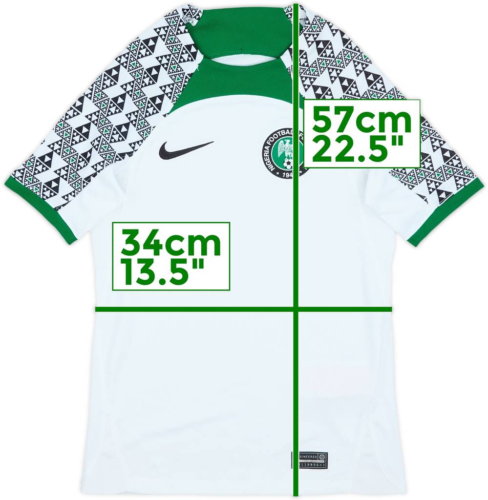 2022-23 Nigeria Away Shirt - 7/10 - (S.Boys)