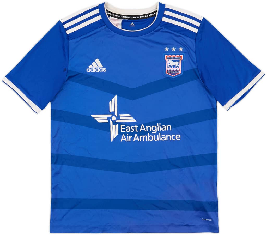2019-20 Ipswich Home Shirt - 6/10 - (L.Boys)