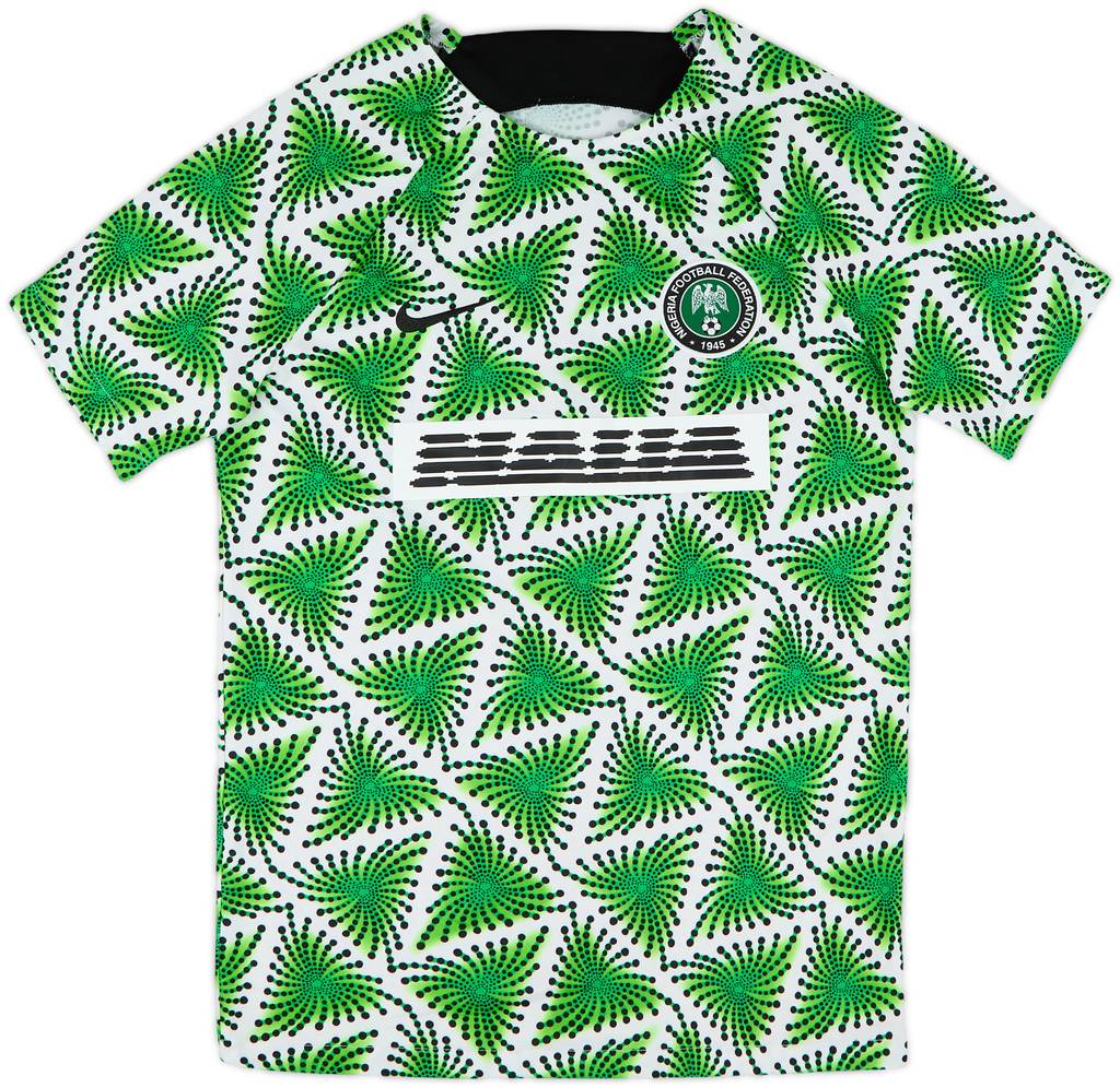 2022-23 Nigeria Nike Pre-Match Training Shirt - 10/10 - (S)