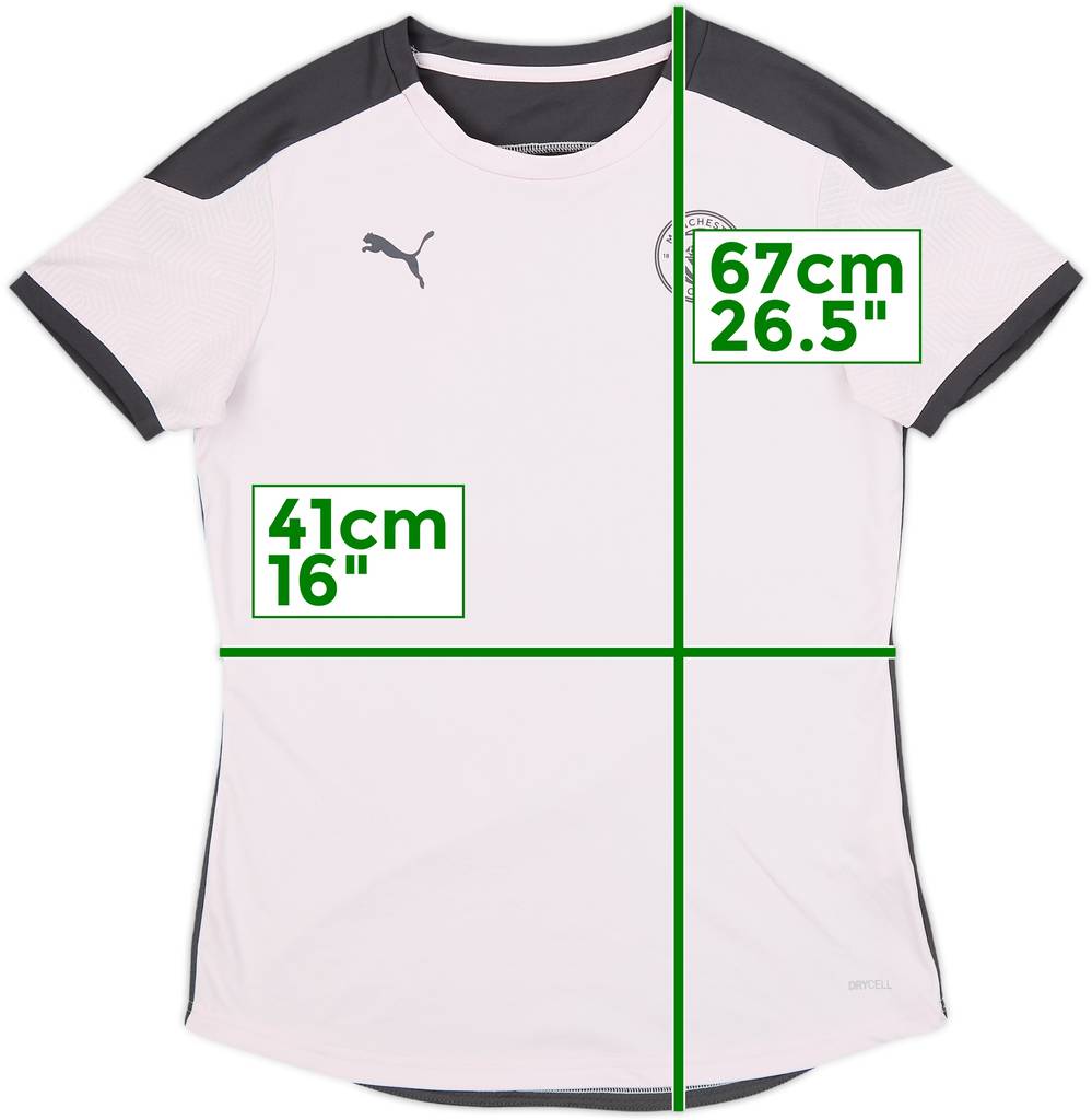 2020-21 Manchester City Puma Training Shirt - 8/10 - (Women's S)