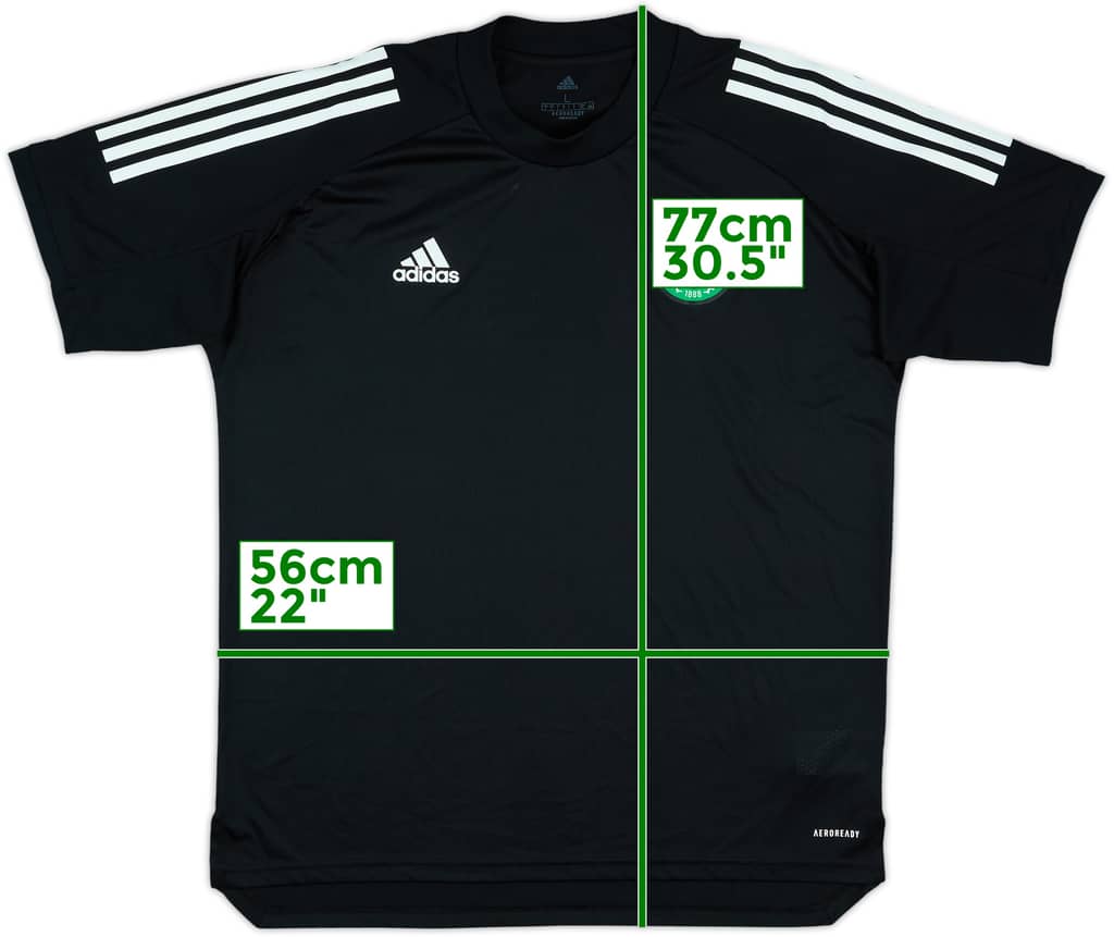 2020-21 Celtic adidas Training Shirt - 10/10 - (L)