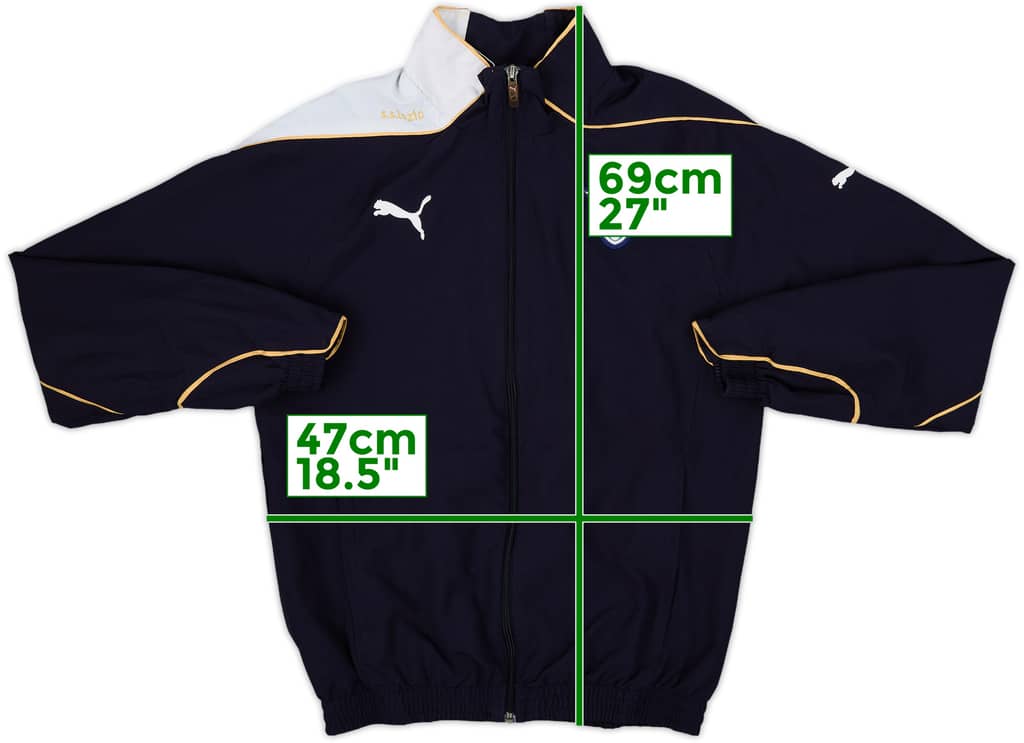 2007-08 Lazio Puma Track Jacket - 8/10 - (S)