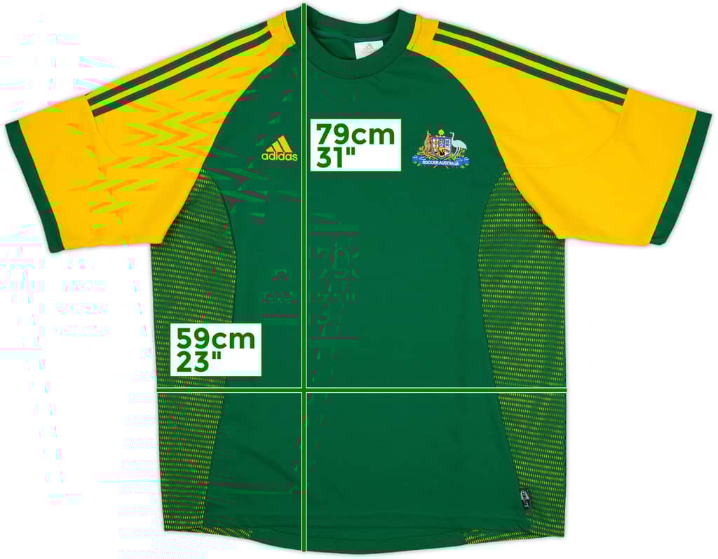 2002-03 Australia Home Shirt - 9/10 - (L)