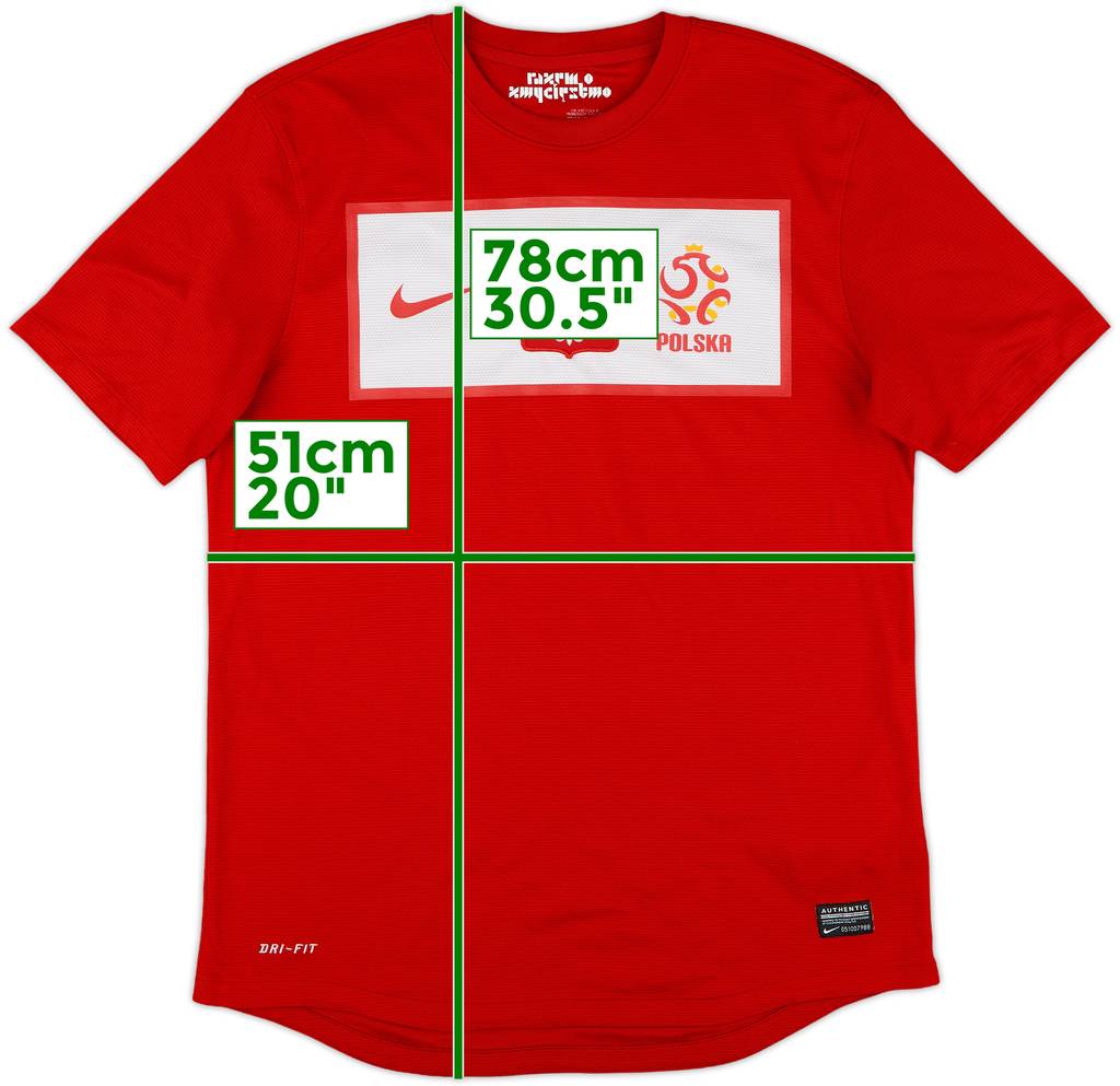 2012-13 Poland Away Shirt - 8/10 - (M)